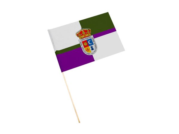 Bandera con palo Porcuna
