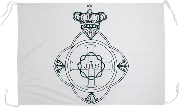 Colgadura religiosa de tela deluxe lavable