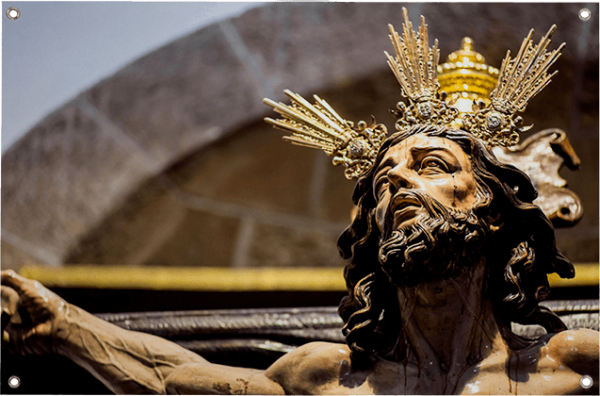 Colgaduras religiosas de Lona 400 gr.